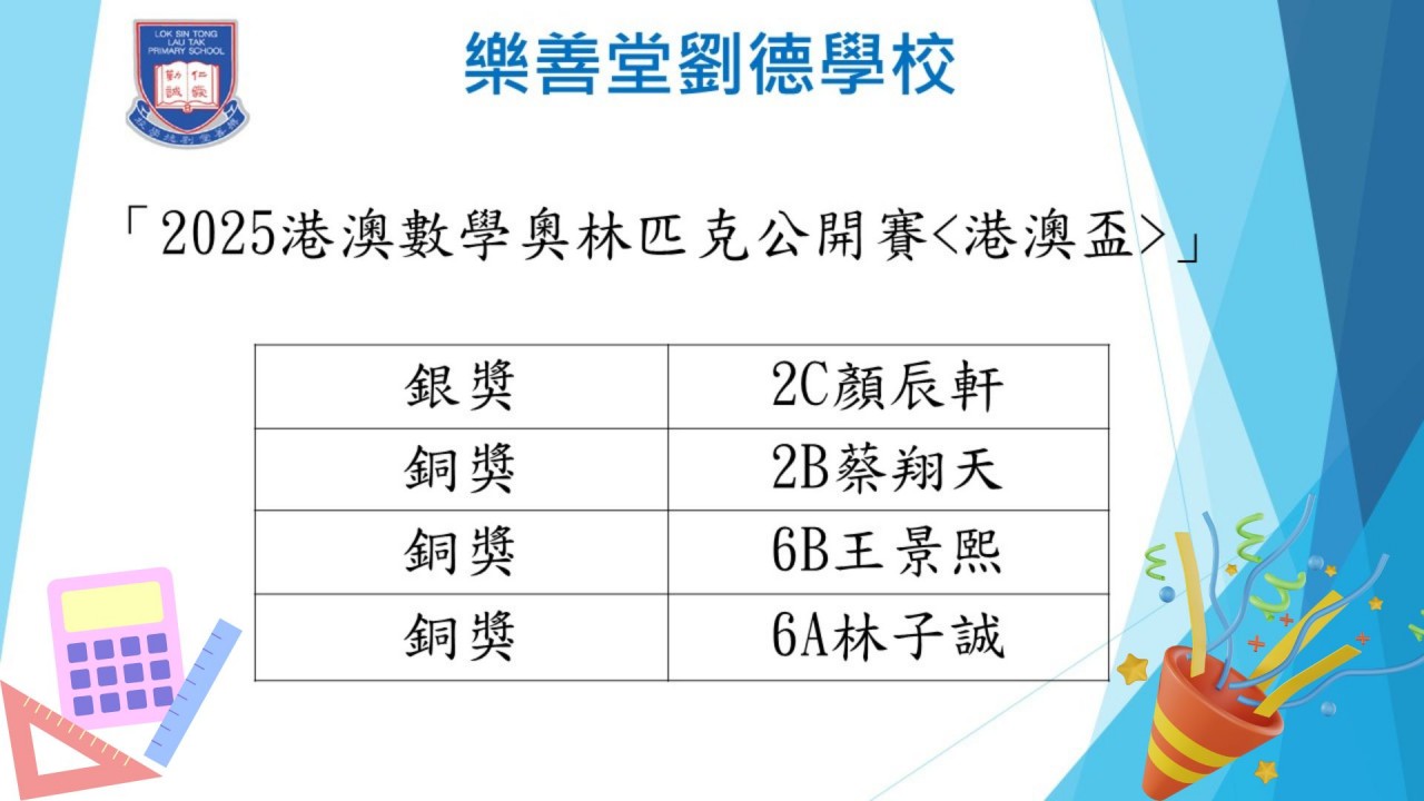 港澳數學奥林匹克公開賽(港澳盃)