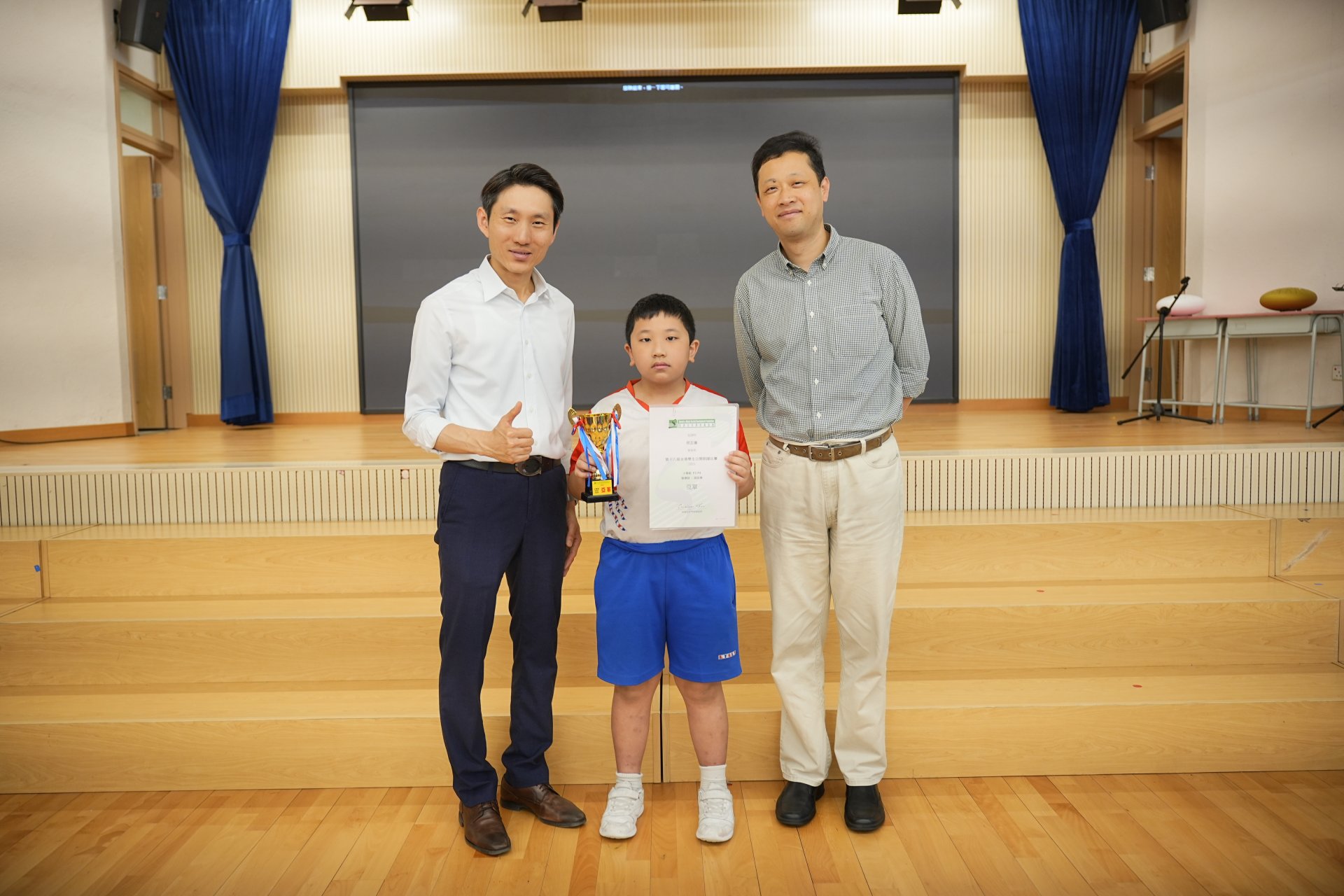 普通話講故事比賽亞軍頒獎及演示