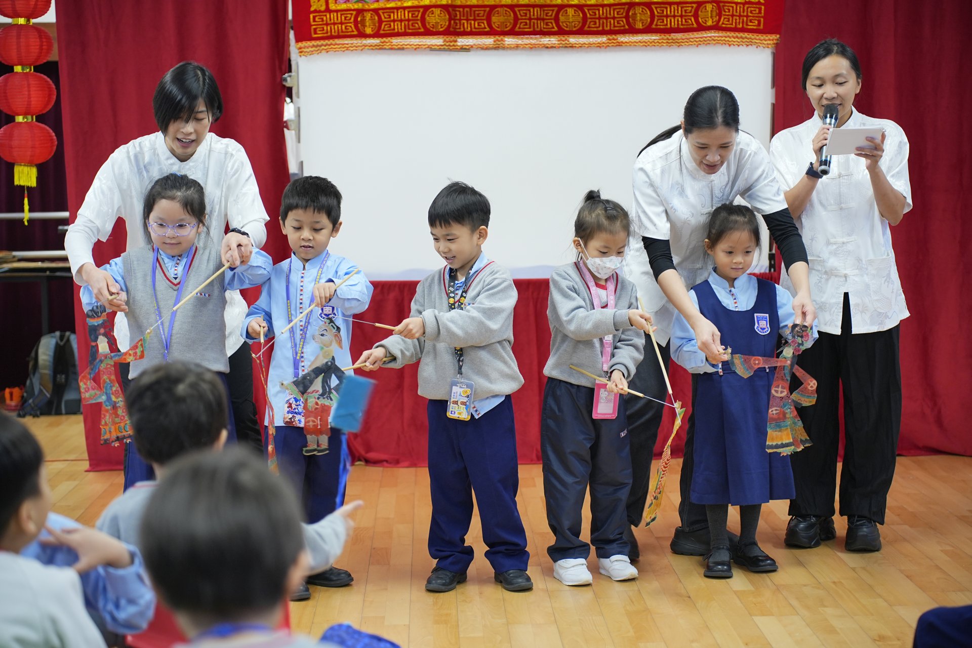 中文科小一皮影戲活動